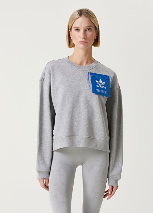 Adidas Gri Kad n Ksenia Label Gri Sweatshirt 1584712 Beymen