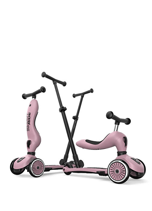 Scoot And Ride - Highwaykick 1 Push and Go 2'si 1 Arada Pembe