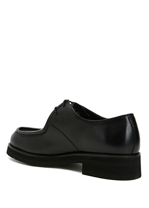Siyah Erkek Deri Ayakkabı - Görsel 4