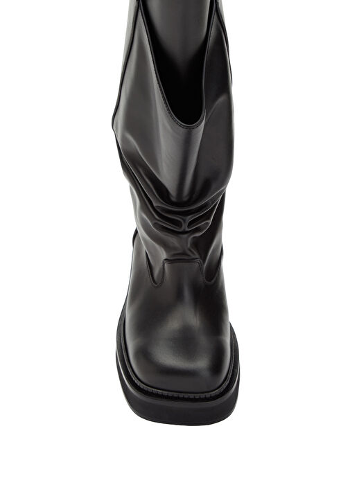 Passeggiata Siyah Kadın Deri Çizme - Görsel 5