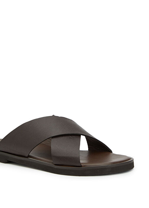 George Hogg Kahverengi George Hogg Rahat Erkek Günlük Deri Terlik