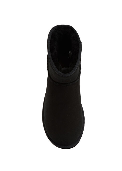 Classic Mini II Siyah Kadın Süet Bot - Görsel 5