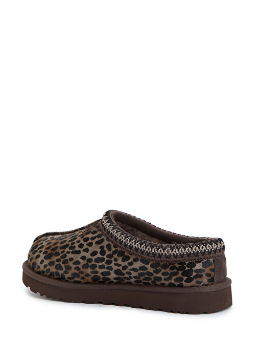 Tasman Caspian Leopar Desenli Kadın Terlik - Görsel 4