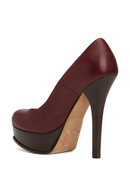 Beymen Reborn Bordo Beymen Reborn Fendi Topuklu Ayakkabı
