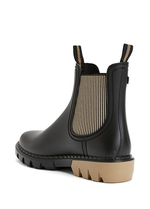 Rock Bicolor Siyah Kadın Bot - Görsel 6