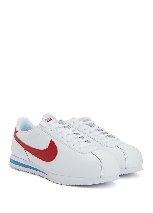 Nike Beyaz Nike Cortez Erkek Deri Sneaker