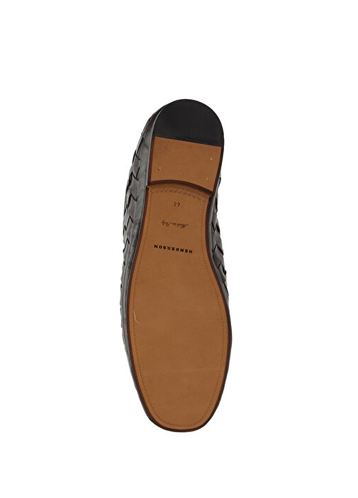 Kahverengi Erkek Deri Loafer - Görsel 6