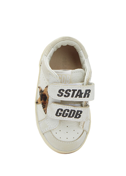 Old School Edt Beyaz Çocuk Deri Sneaker - Görsel 5