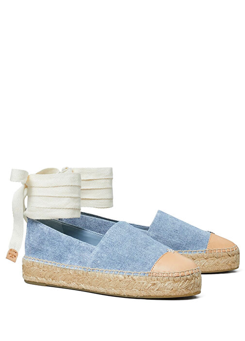 Mavi Kadın Deri Espadril - Görsel 3