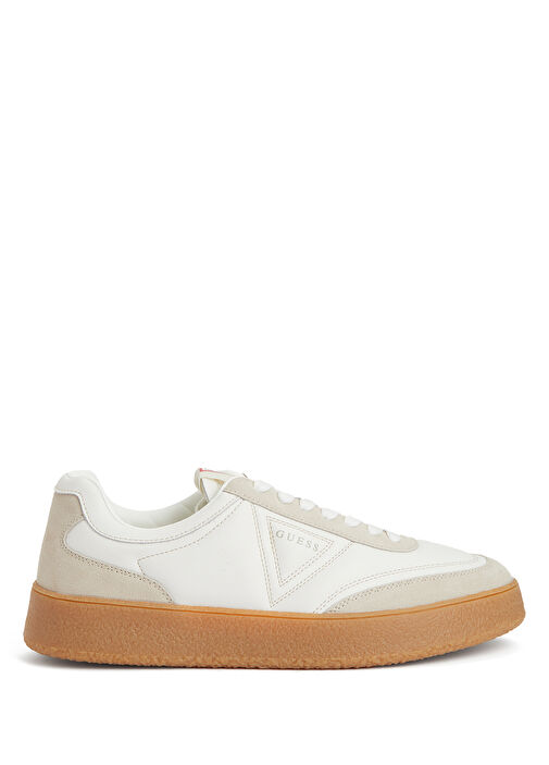 Wimoh Beyaz Erkek Deri Sneaker - Görsel 2