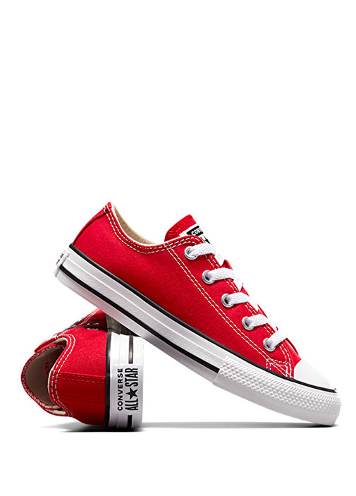 Chuck Taylor All Star Kırmızı Unisex Çocuk Sneaker - Görsel 6