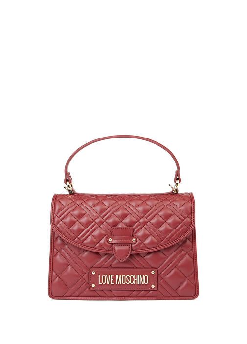 Moschino burgundy bag sale