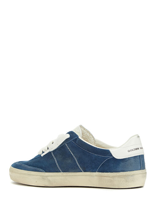 SoulStar Mavi Erkek Deri Sneaker - Görsel 4