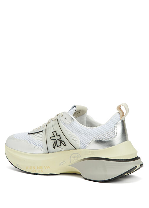 Hill Beyaz Kadın Sneaker - Görsel 4