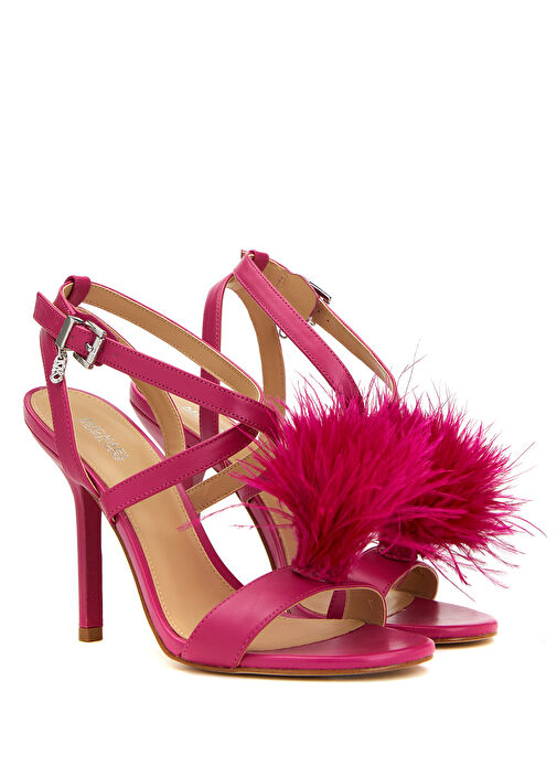 Whitby Fuşya Kadın Deri Sandalet - Görsel 3