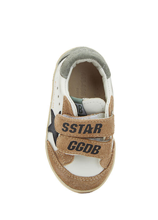 Old School Edt Beyaz Çocuk Deri Sneaker - Görsel 5