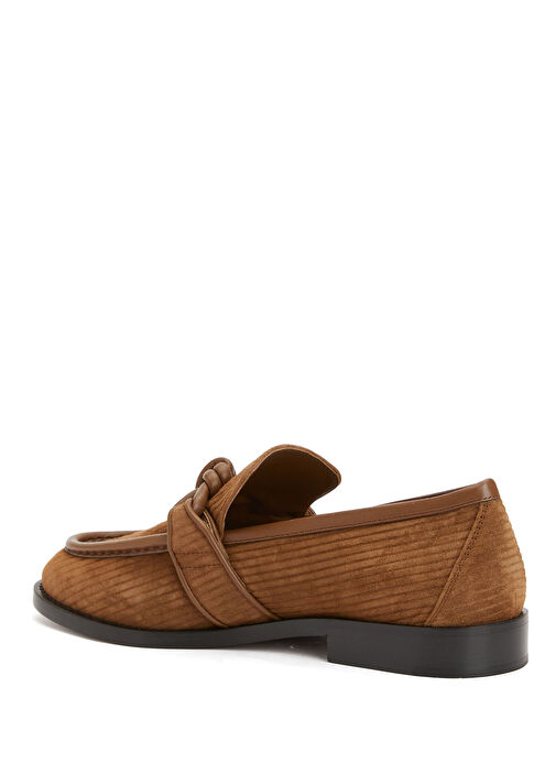 Bottega Veneta Kahverengi Bottega Veneta Deri Erkek Loafer