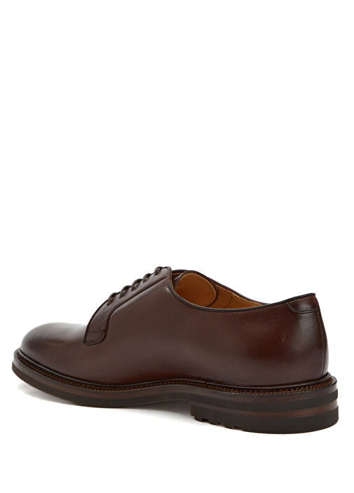 Kahverengi Erkek Deri Ayakkabı - Görsel 4