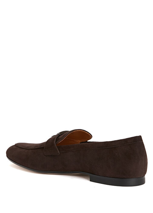 Kahverengi Erkek Süet Loafer - Görsel 4