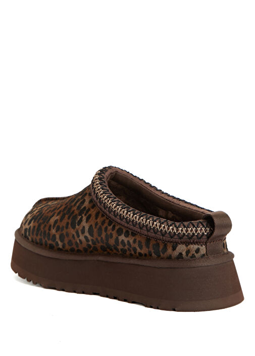 Tazz Caspian Leopar Desenli Kadın Terlik - Görsel 4