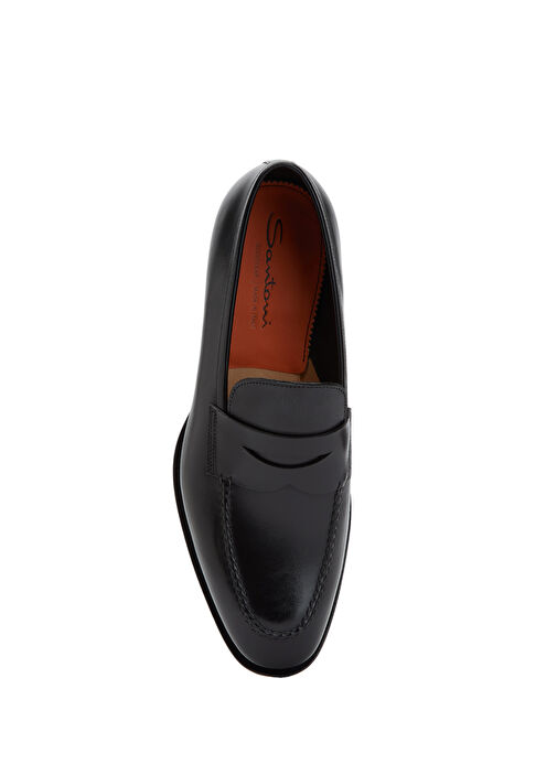 Adrian Siyah Erkek Deri Loafer - Görsel 5