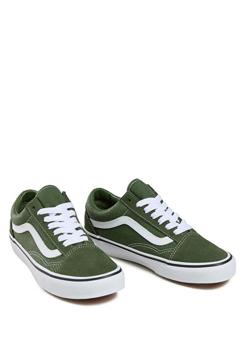 Old Skool Yeşil Unisex Çocuk Sneaker - Görsel 3