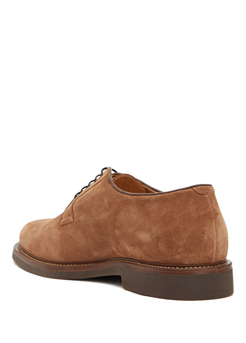 Açık Kahverengi Erkek Deri Ayakkabı - Görsel 4