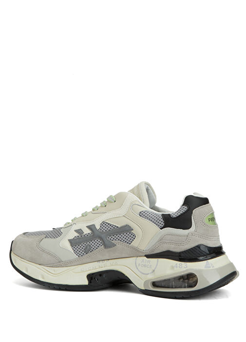 Sharky Beyaz Gri Erkek Sneaker - Görsel 4