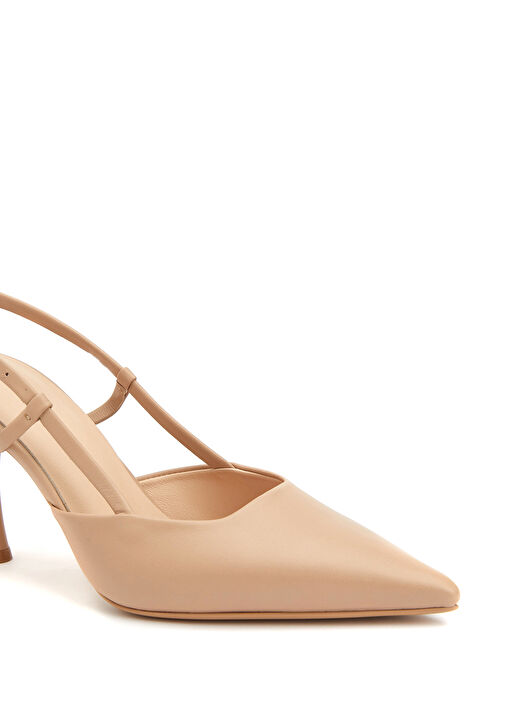 Network Network Nude Deri Topuklu Ayakkabı Beymen'de! Nude - 7. görsel