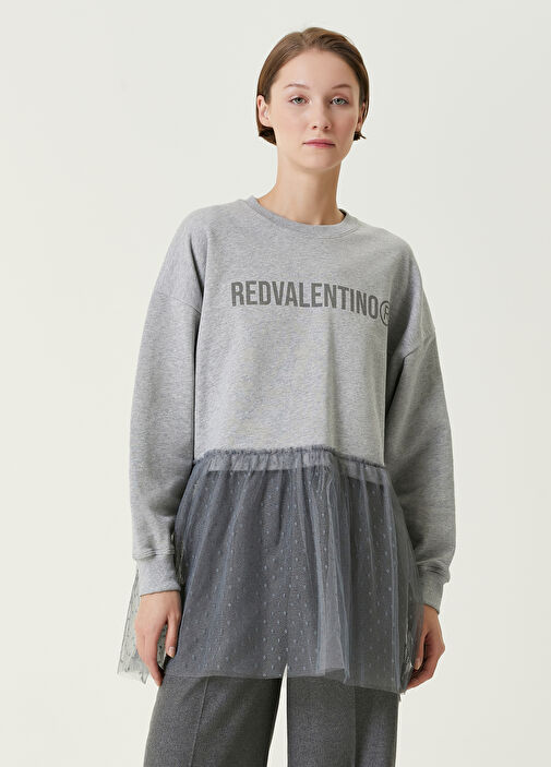 Red valentino sweatshirt sale