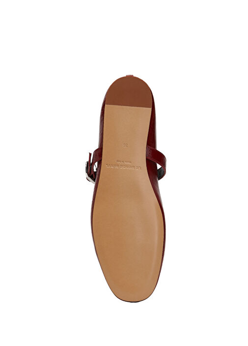 Le Monde Beryl Bordo Le Monde Beryl Deri Kadın Babet