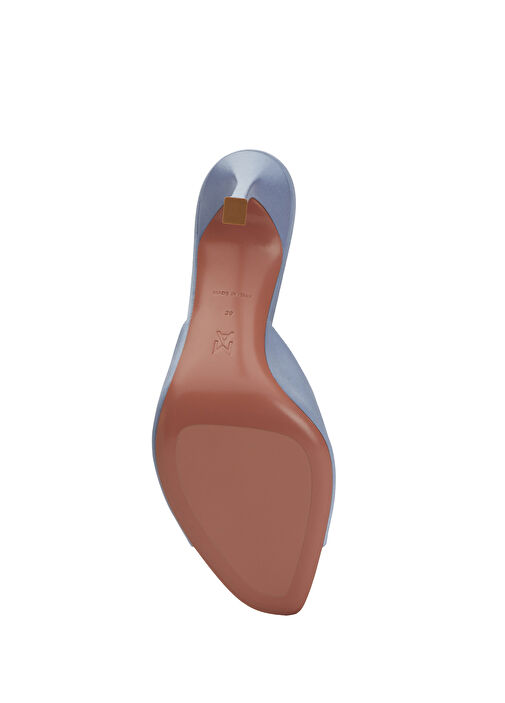 Amina Muaddi Amina Muaddi Alexa Lila Kadın İpek Terlik Sandalet & Terlik | Beymen Lila - 6. görsel