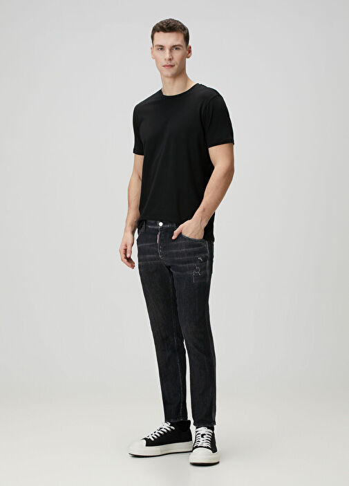 Dsquared2 - Skater Siyah Jean Pantolon - Siyah