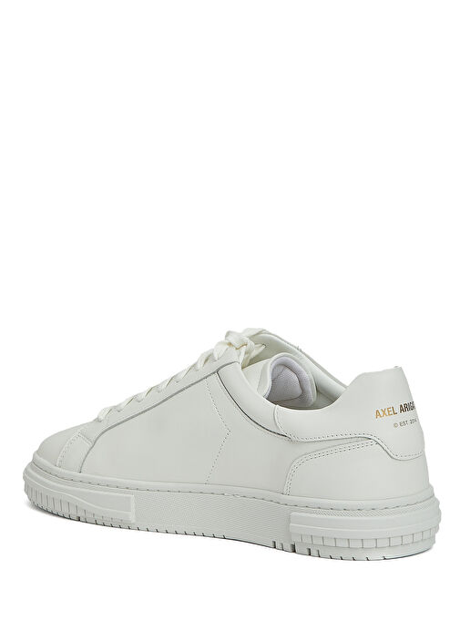 Beyaz Erkek Deri Sneaker - Görsel 4