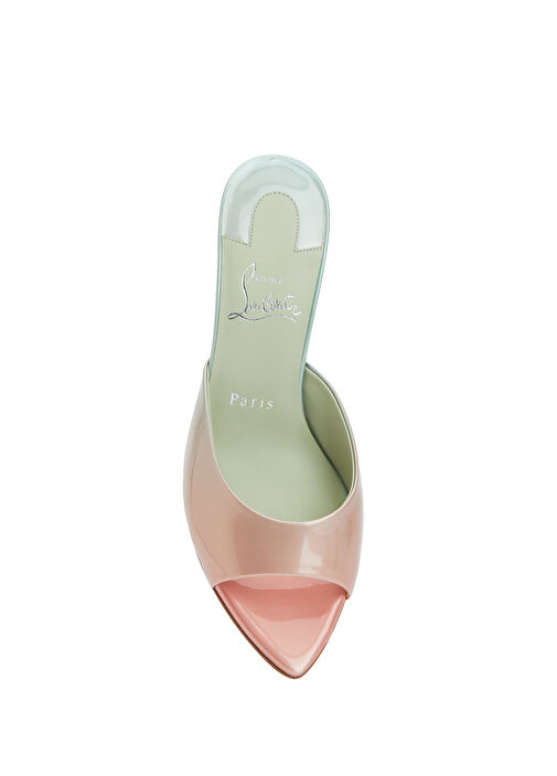 Christian Louboutin Christian Louboutin Miss Z Mercan Turkuaz Kadın Deri Terlik Sandalet & Terlik | Beymen Mercan Turkuaz - 5. görsel