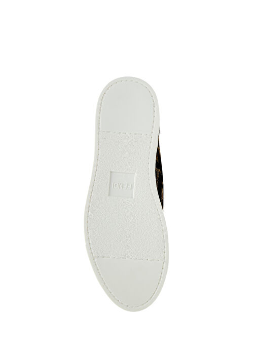 Bej Siyah Logo Desenli Unisex Çocuk Sneaker - Görsel 6