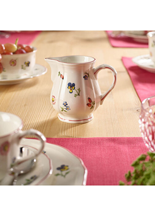 Villeroy & Boch - Petite Fleur Premium Porselen Beyaz Sütlük - Beyaz