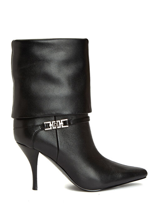Siyah Kadın Deri Bot - Görsel 2