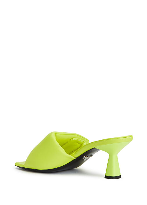 Beymen Reborn Beymen Reborn Neon Sarı Prada Topuklu Terlik Beymen'de! Neon Sarı - 4. görsel