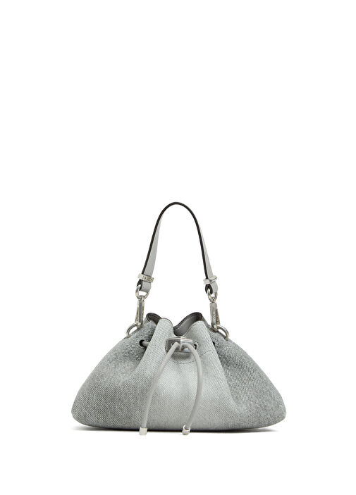Jimmy Choo - Cinch Small Denim Textured Women's Leather Bag