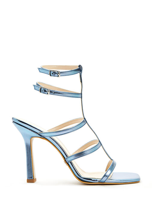 Mavi Bantlı Kadın Sandalet - Görsel 2