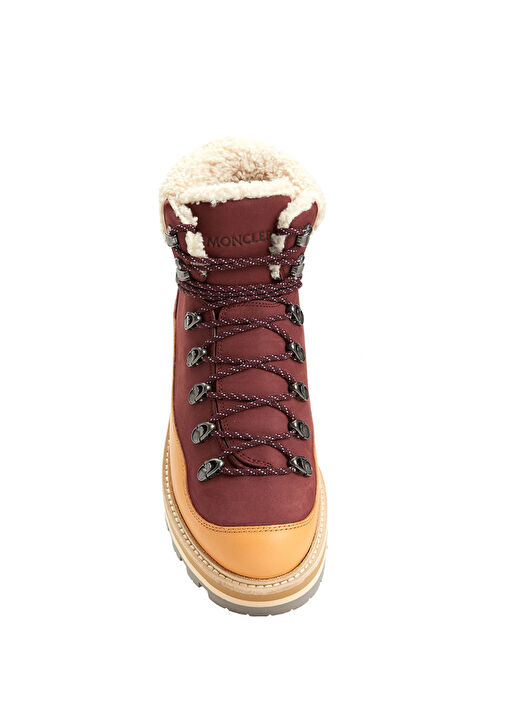 Kahverengi Kadın Deri Bot - Görsel 5