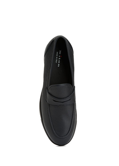 Lacivert Erkek Deri Loafer - Görsel 5