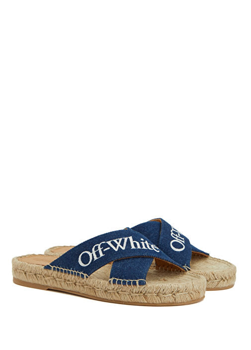 Off-White Kadın Terlik - Görsel 3