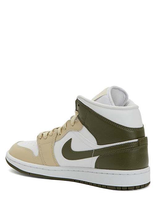 WMNS Air Jordan 1 Mid Kadın Deri Sneaker - Görsel 4