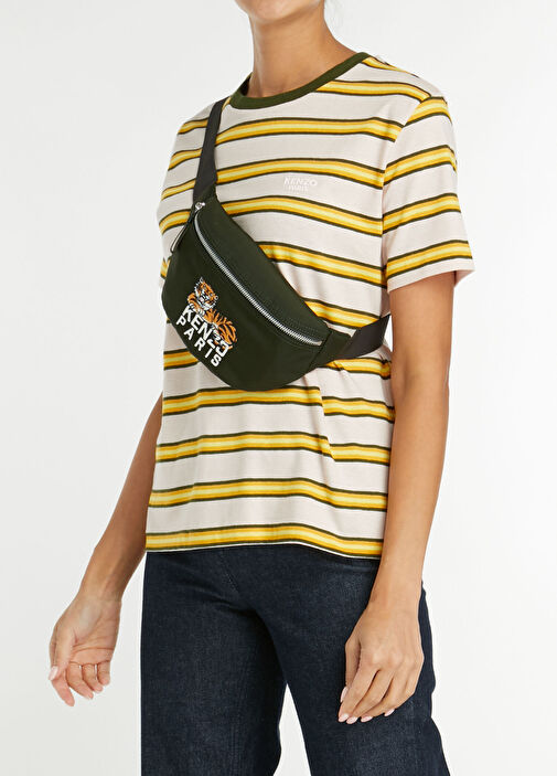 Kenzo - Happy Tiger Khaki Women's Waist Bag