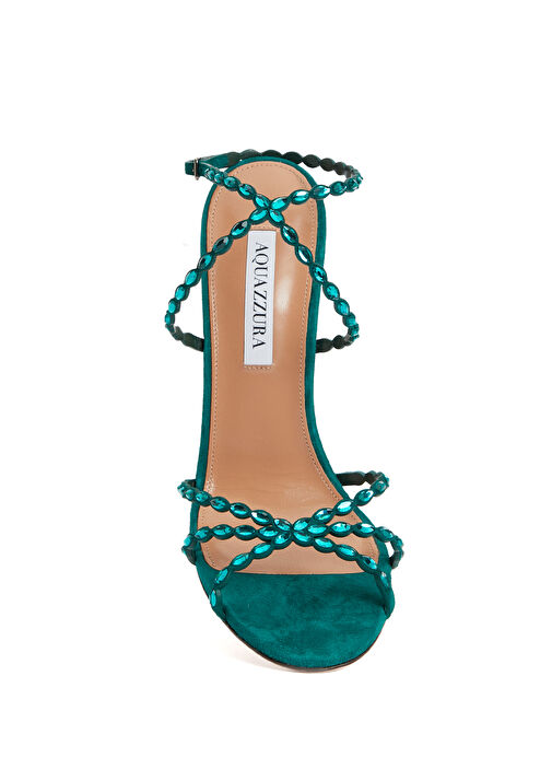 Yeşil Kadın Sandalet - Görsel 5