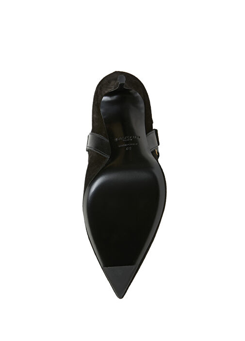 Eva Siyah Kadın Deri Çizme - Görsel 6