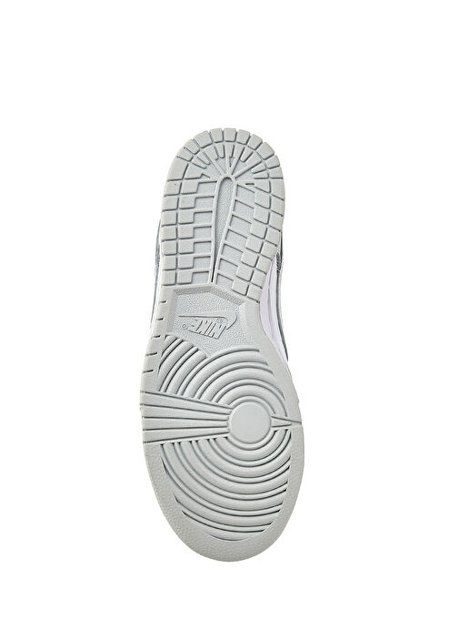 Dunk Beyaz Gri Kadın Deri Sneaker - Görsel 6