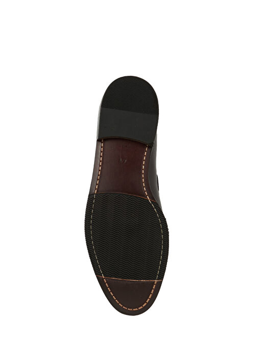 Kahverengi Erkek Deri Loafer - Görsel 6